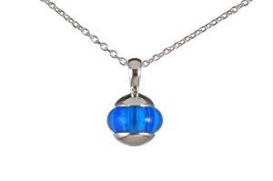 Jewelry by MOXIE - Plain Silver Interchangeable Bead Pendant